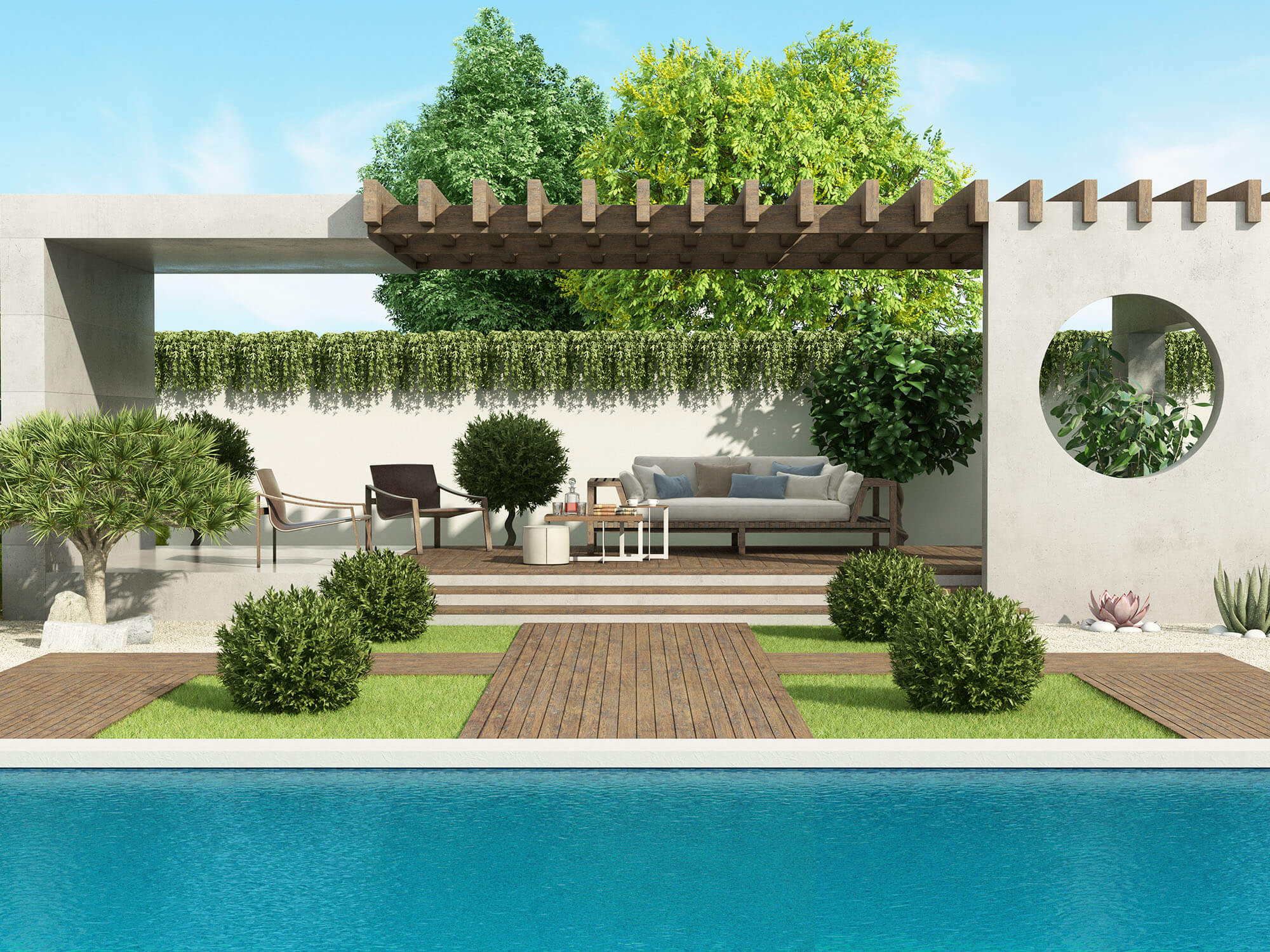 Read more about the article Have An Outdoor Swimming Pool For Your Home Improvement 3